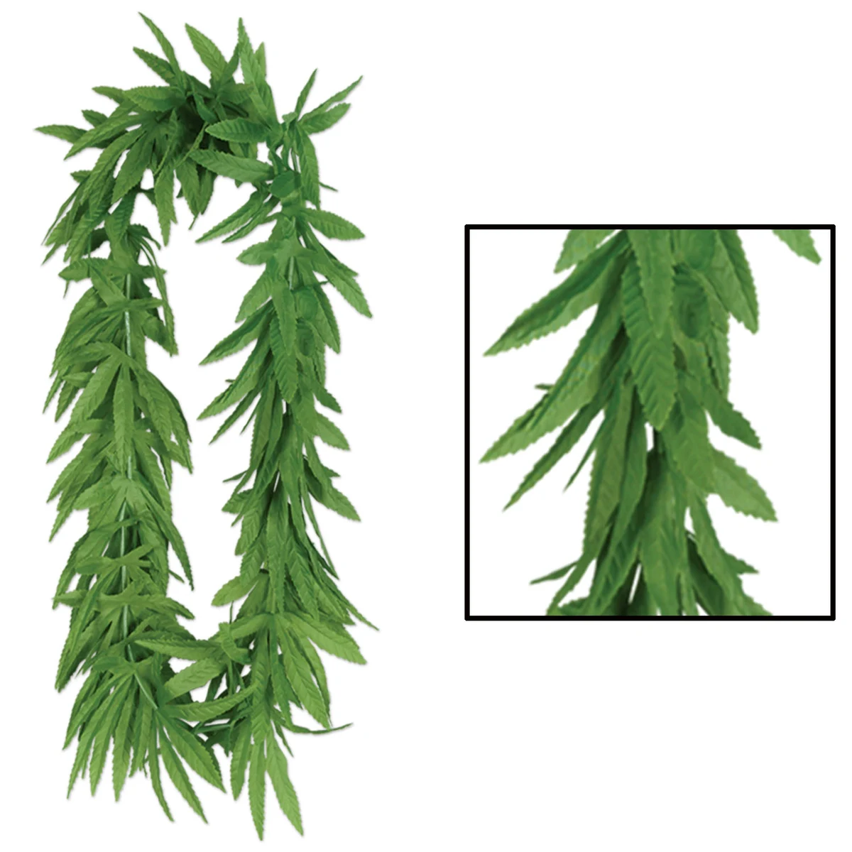 Tropical Fern Leaf Leis 1