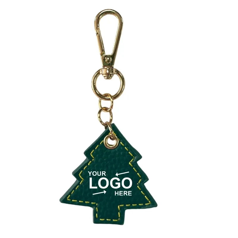 Christmas Keychain Leather Pendant Decoration 1