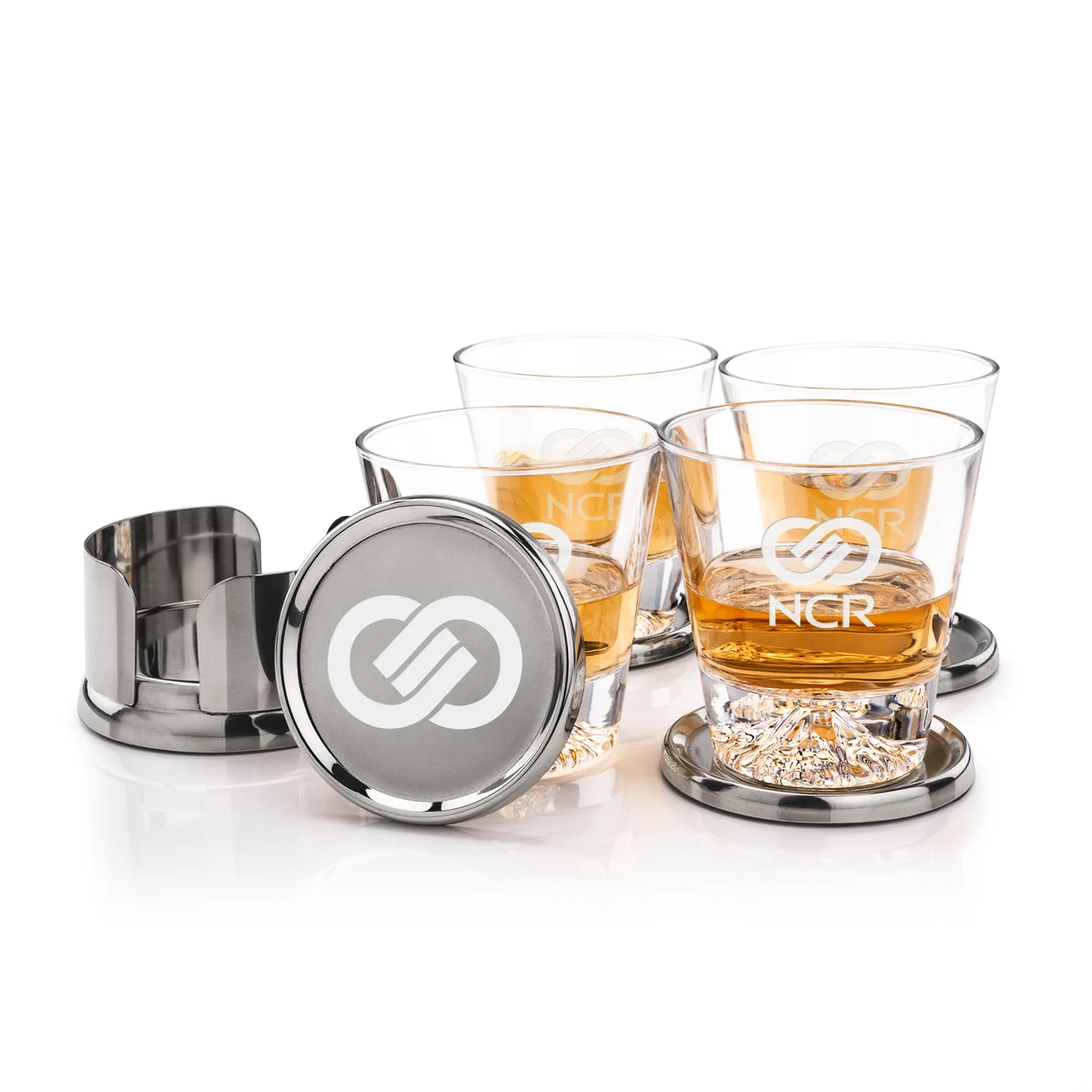Baldoni Coasters & Aspen On-the-Rocks Set 1