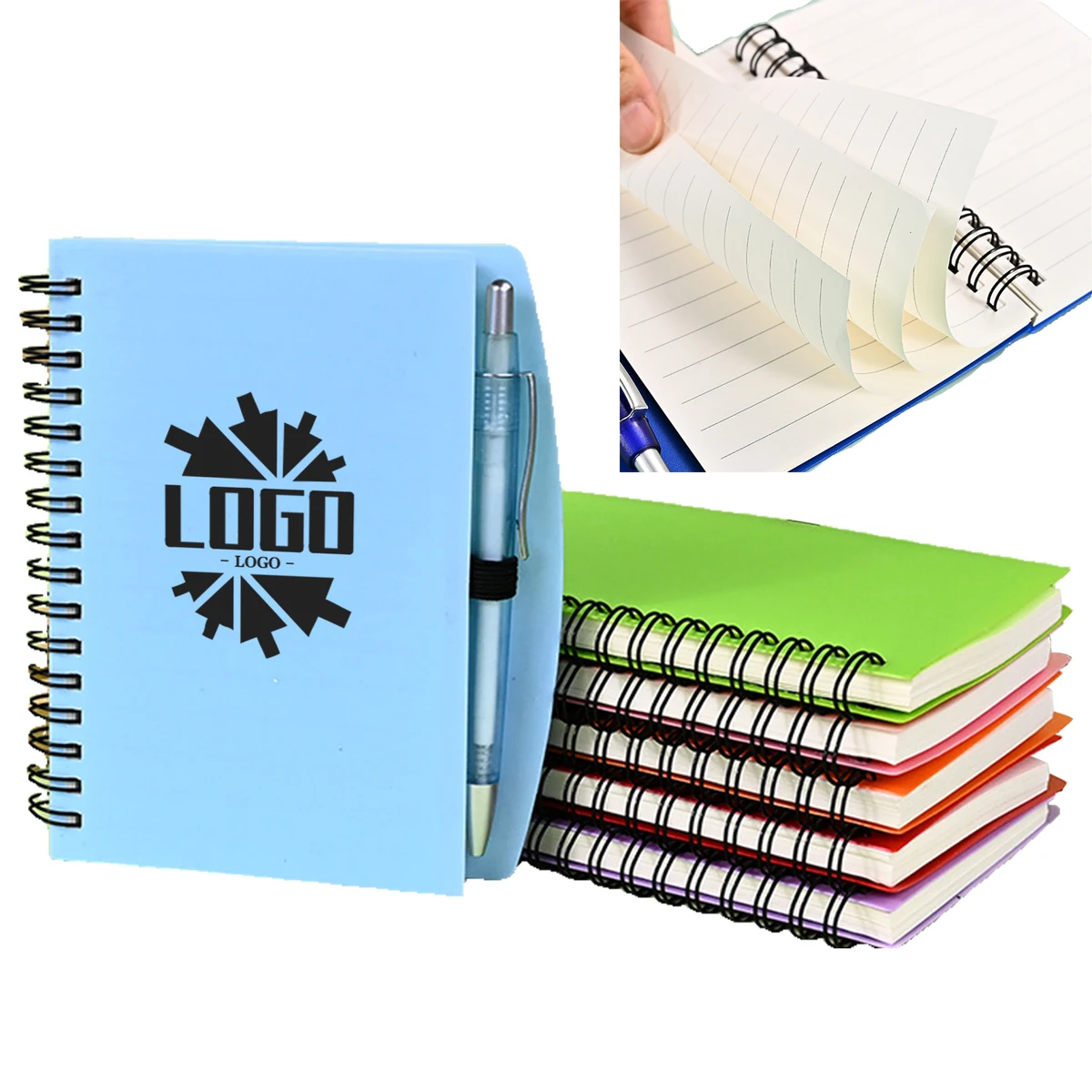 A5 Spiral Journal With Pen Loop And Hard Cover 1