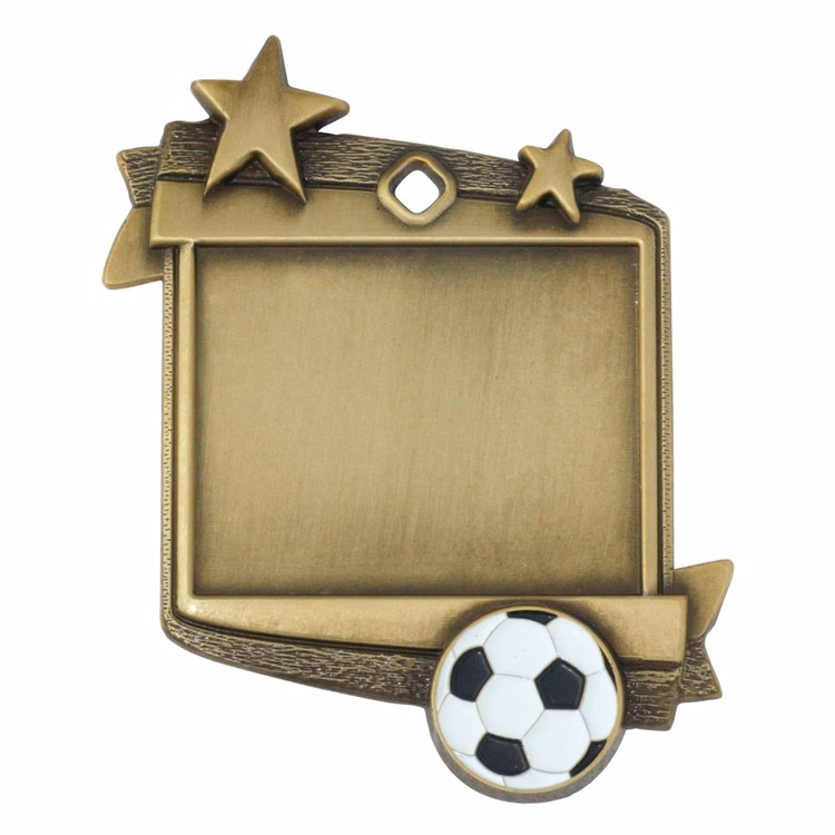 Soccer Frame Medal - Discontinued