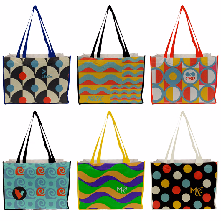 Full Side Gusset Vibrant Cotton Tote