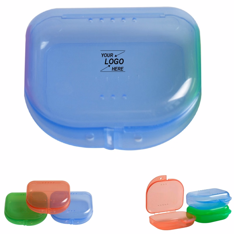 Clear Plastic Dental Retainer Case