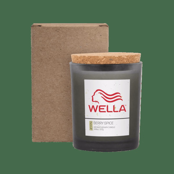 ZEN Niva 6oz Frosted Candle with Cork Lid