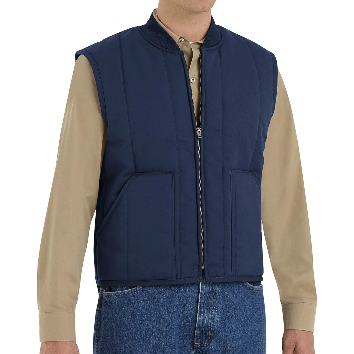 Men's Tall Quilted Vest - VT22T 1