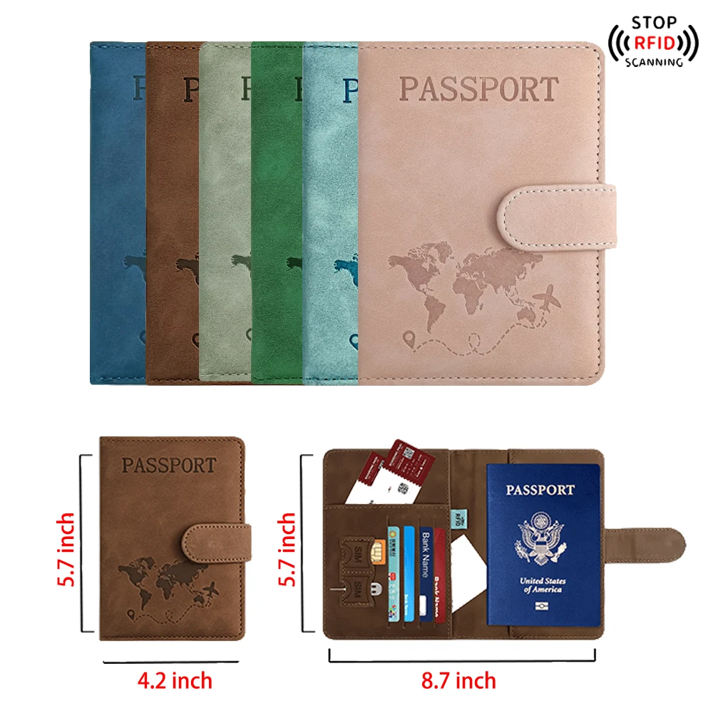 RFID-Blocking Passport Holder/Travel Wallet 1