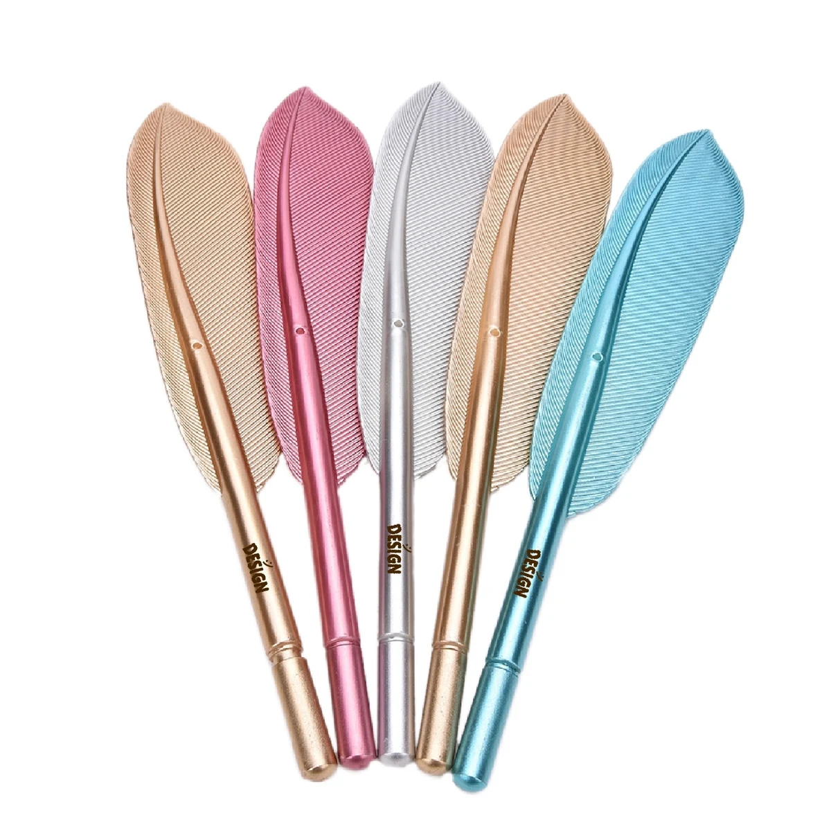 Feather Ballpoint Ink Pens MOQ 50PCS 1