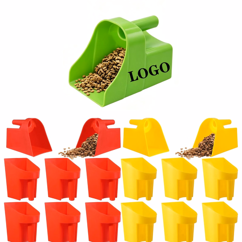 Heavy Duty Plastic Livestock Feed Scoop