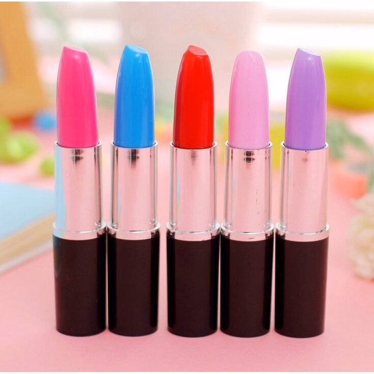 Lipstick shape ball pen