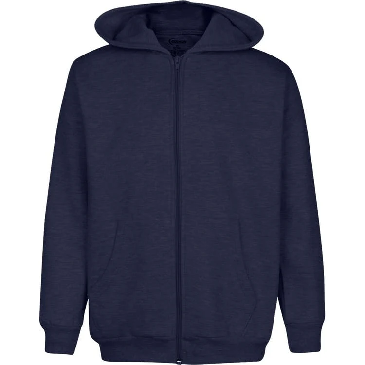 Youth Zippered Hoodies - Navy Size 18/20 1