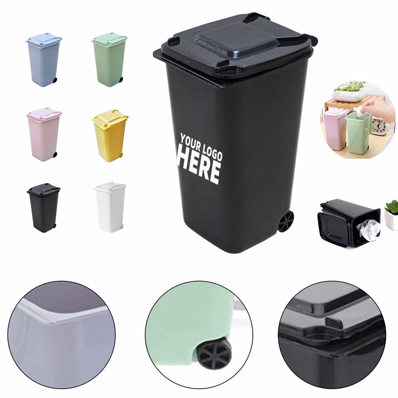 Mini Trash Can With Lid