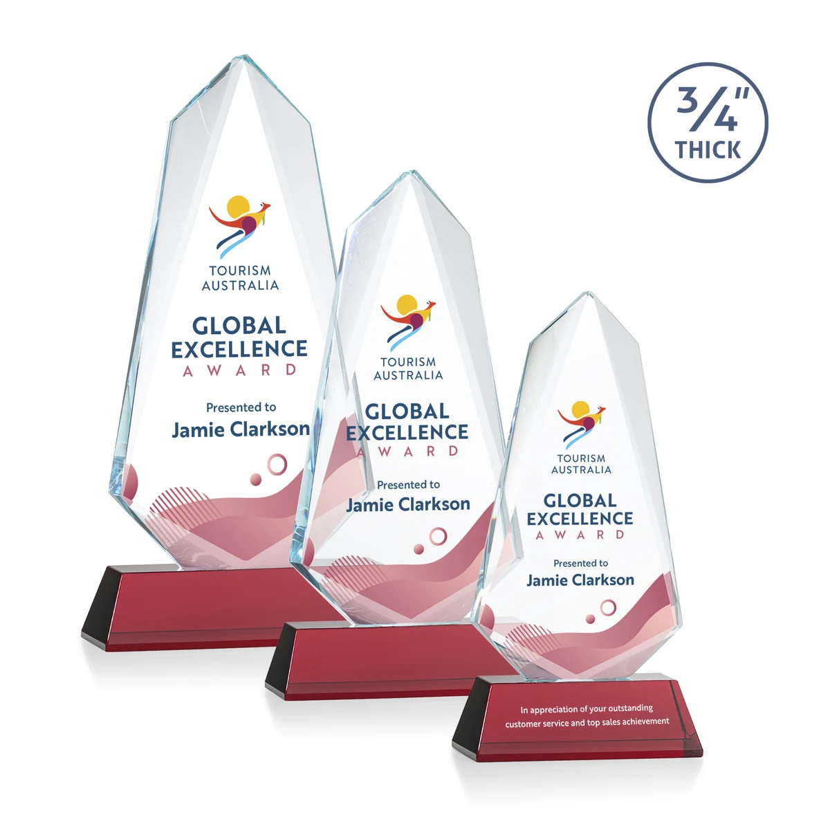 Sheridan VividPrint™ Award on Newhaven - Red 1