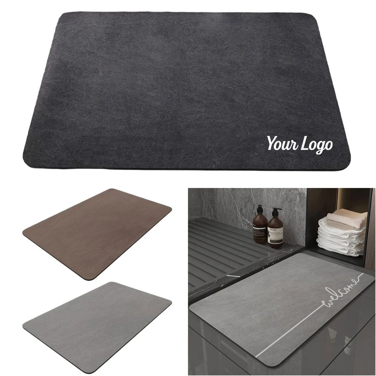 Non-Slip Bathroom Floor Mat 1