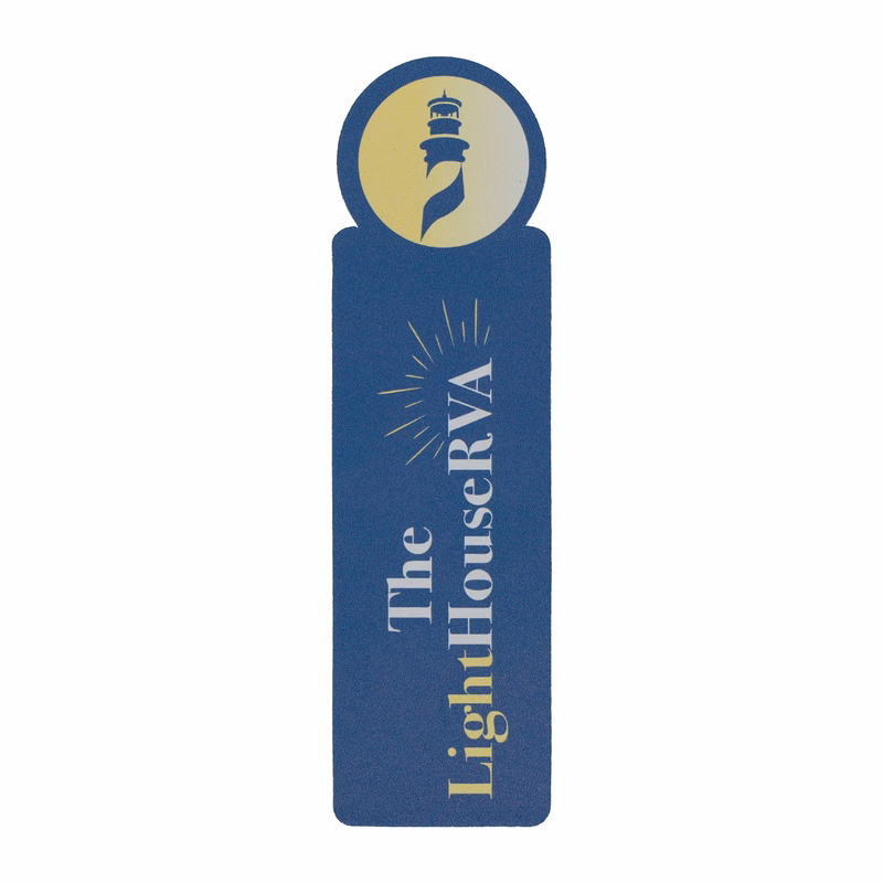 Bookmark Card Stock 24 pt White (Stock Shape #) Digital Print