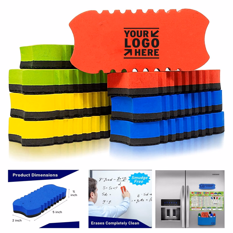 5 x 2 x 0.75 Inches Dry Erase Magnetic Whiteboard Eraser