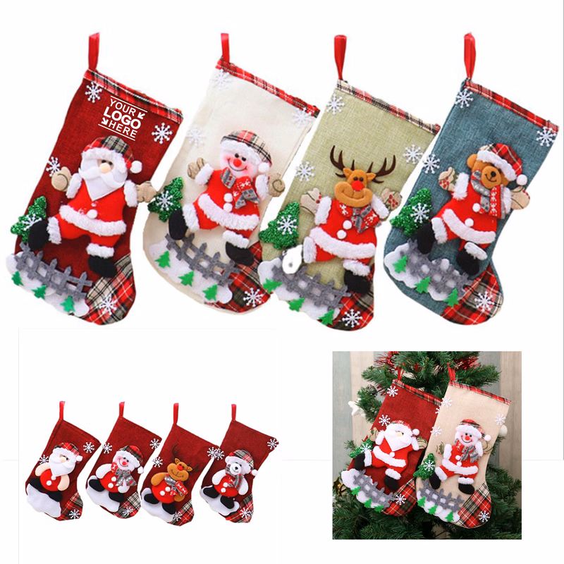 MOQ 50 pairs Christmas Stockings