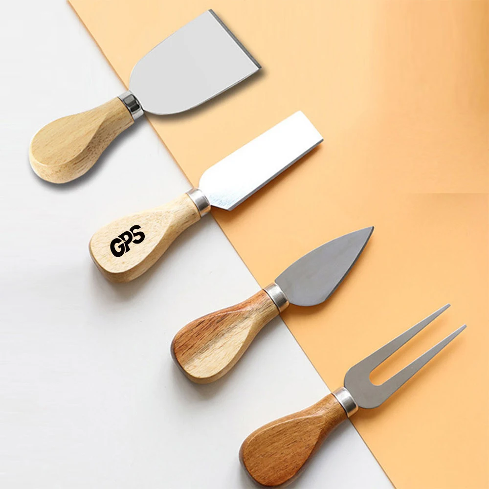 4 Piece Cheese Knives Set 1