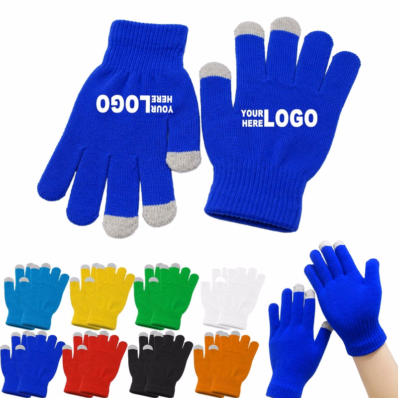 Soft Stretch Touch Screen Knit Gloves