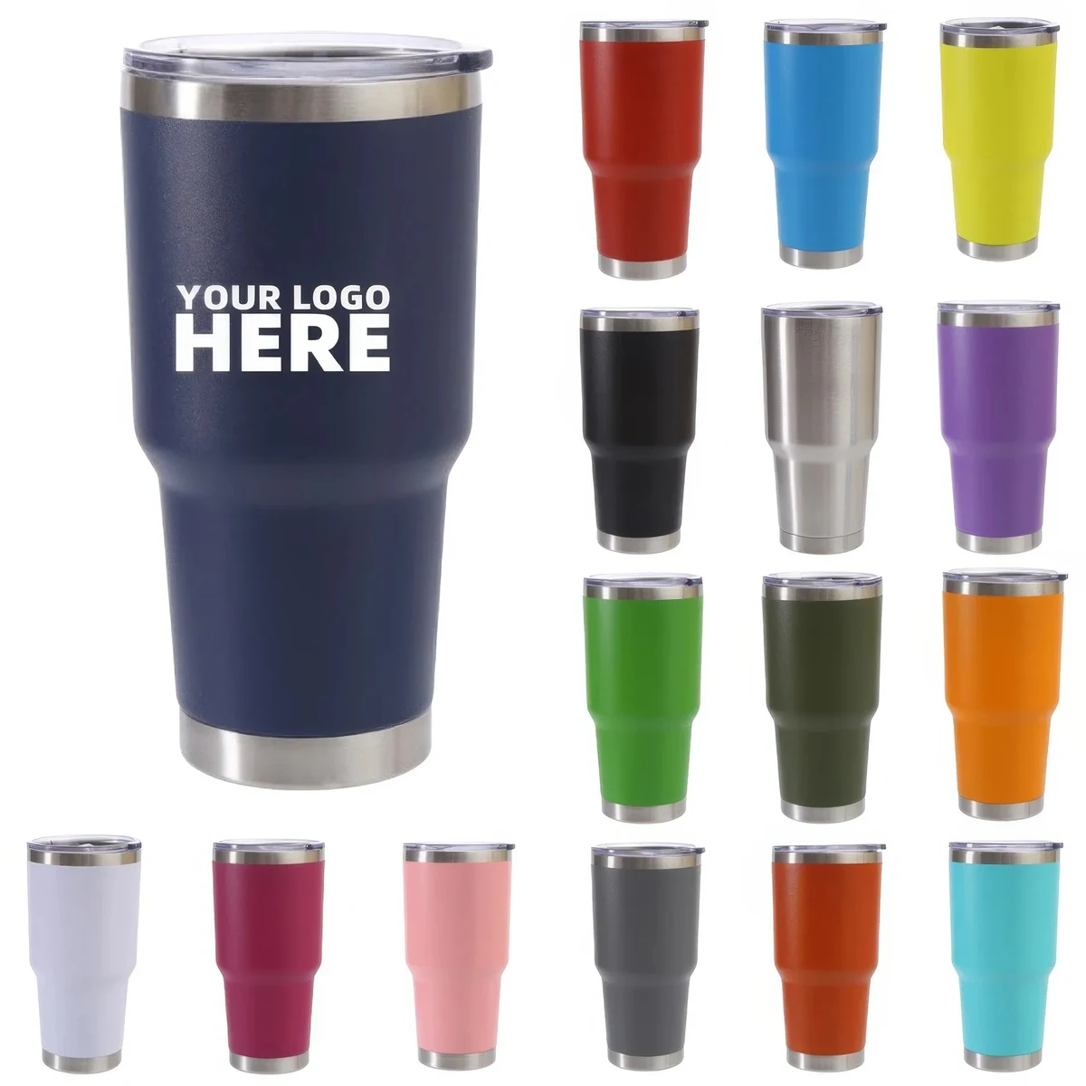 30oz Stainless Steel Car Cup 1