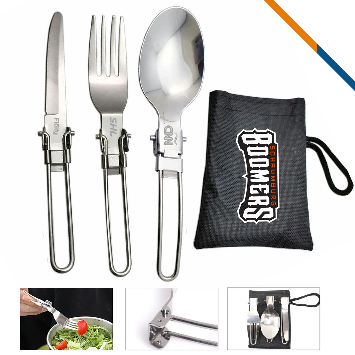 Samie Foldable Cutlery Set 1