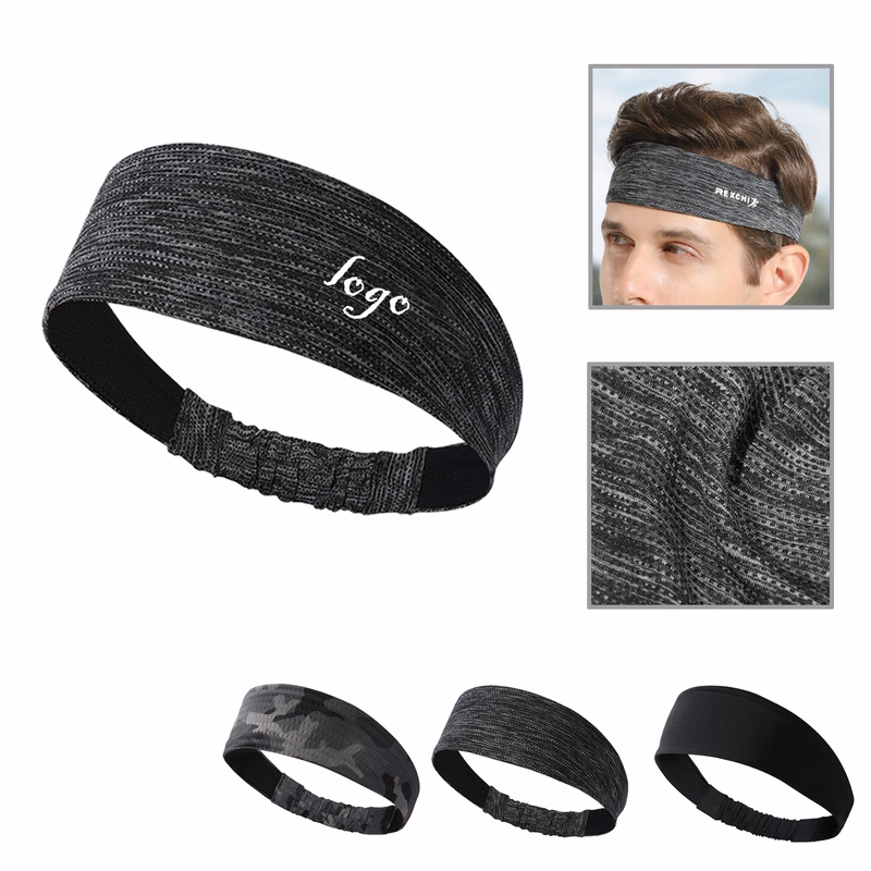 MOQ100 Cooling Ice Silk Athletic Headband
