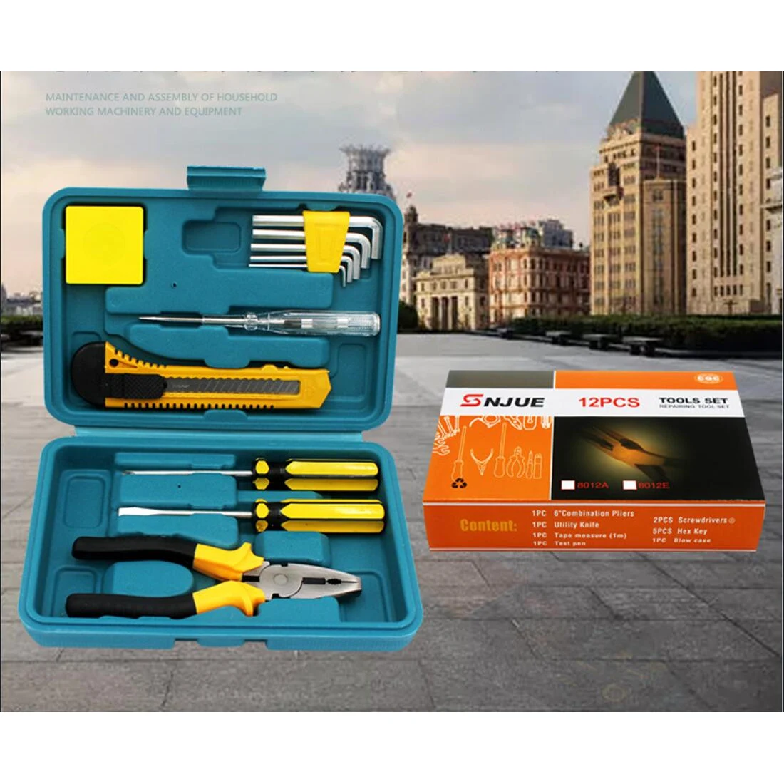 12 Pcs Household Tool Set 1