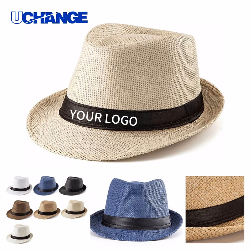 Papyrus Straw Hat Headwear for Summer Use