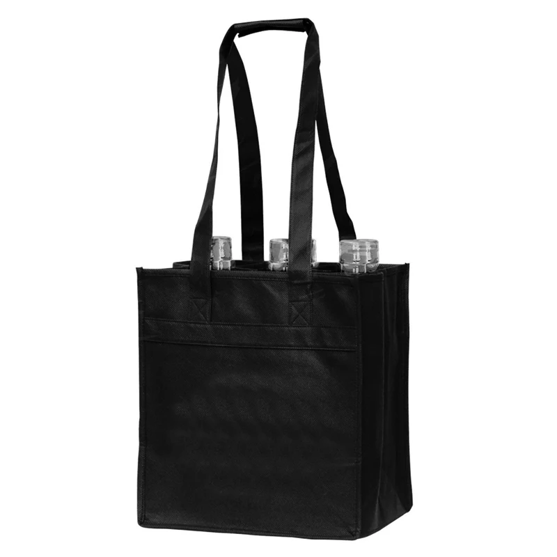 6 Bottle Wine Carrier Tote Bag 1