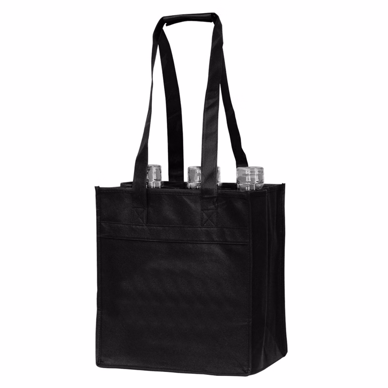 6 Bottle Wine Carrier Tote Bag