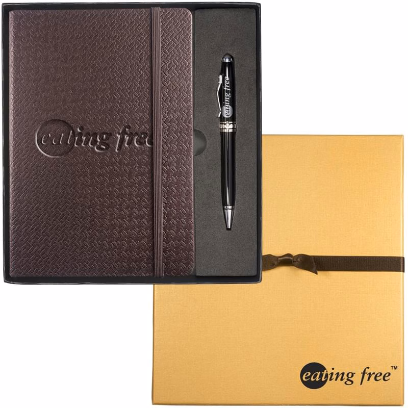 Textured Tuscany Journal & Executive Stylus Pen Set