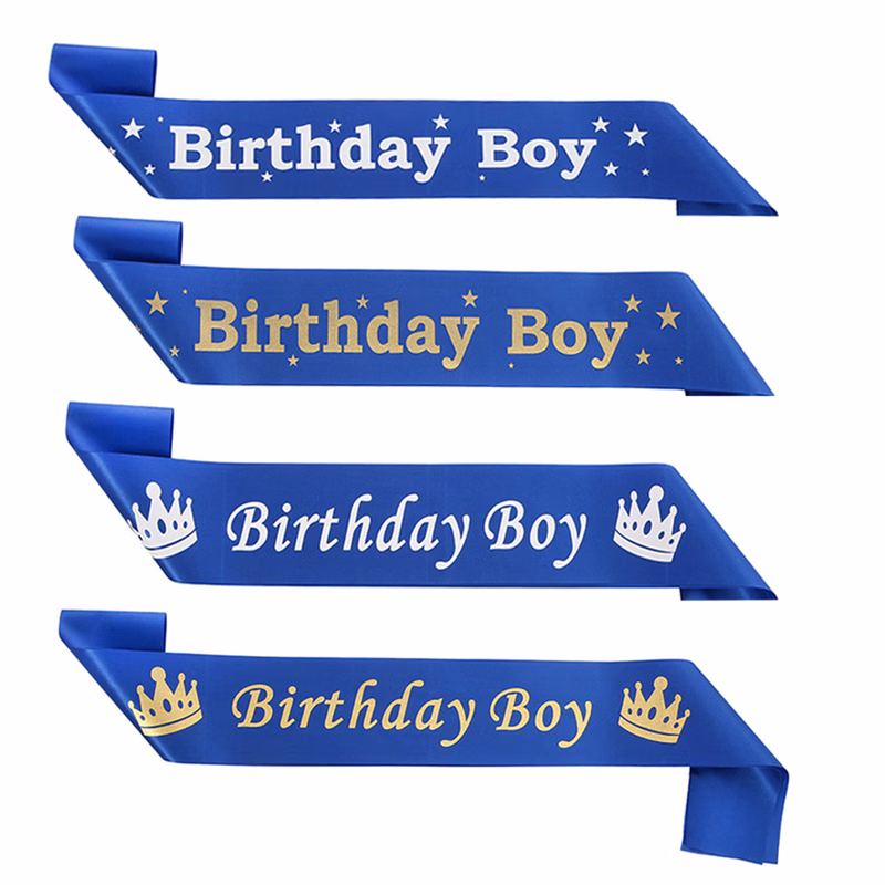 Birthday Boy Shoulder Strap