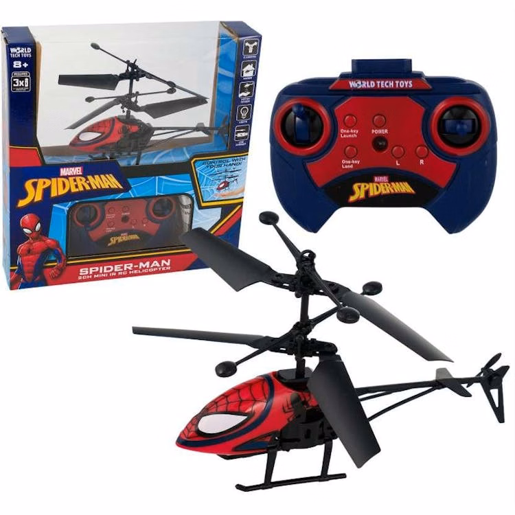 Marvel Spiderman Remote Control Helicopter 7.5"