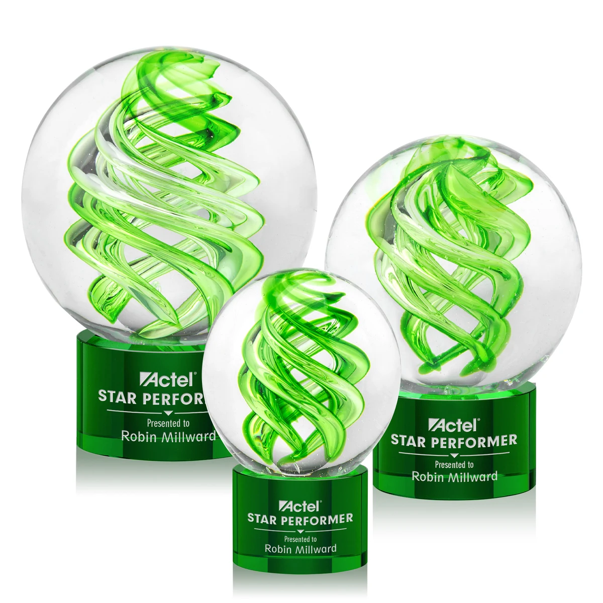Vortex Award on Marvel Base - Green 1