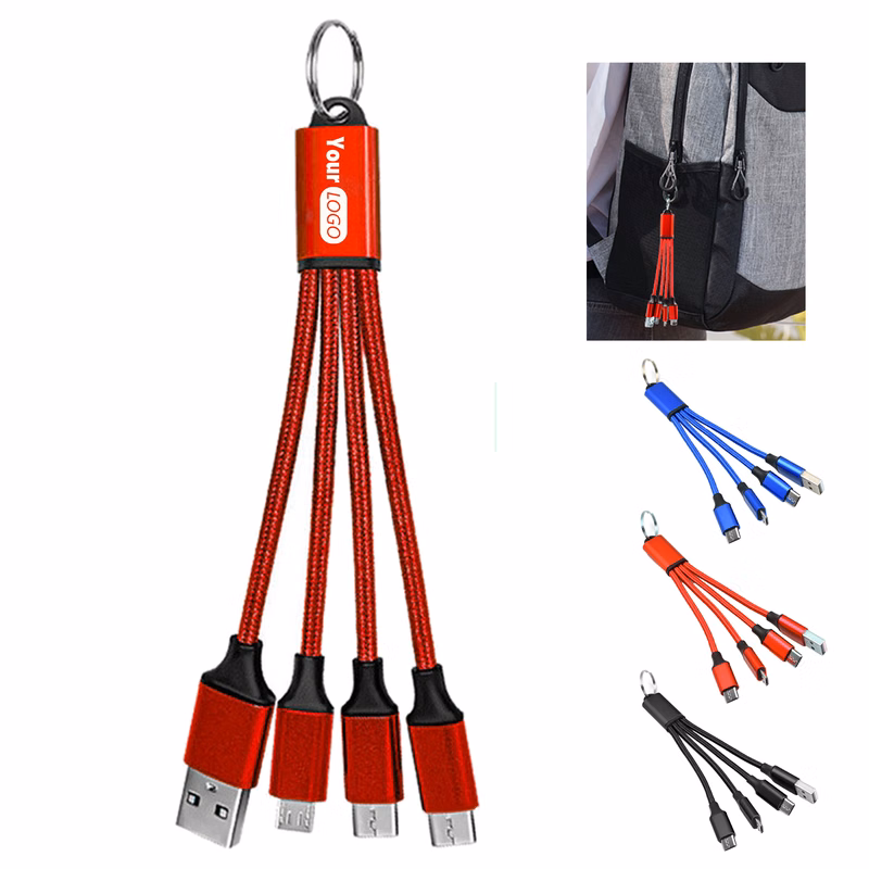 3-in-1 USB Charging Cord