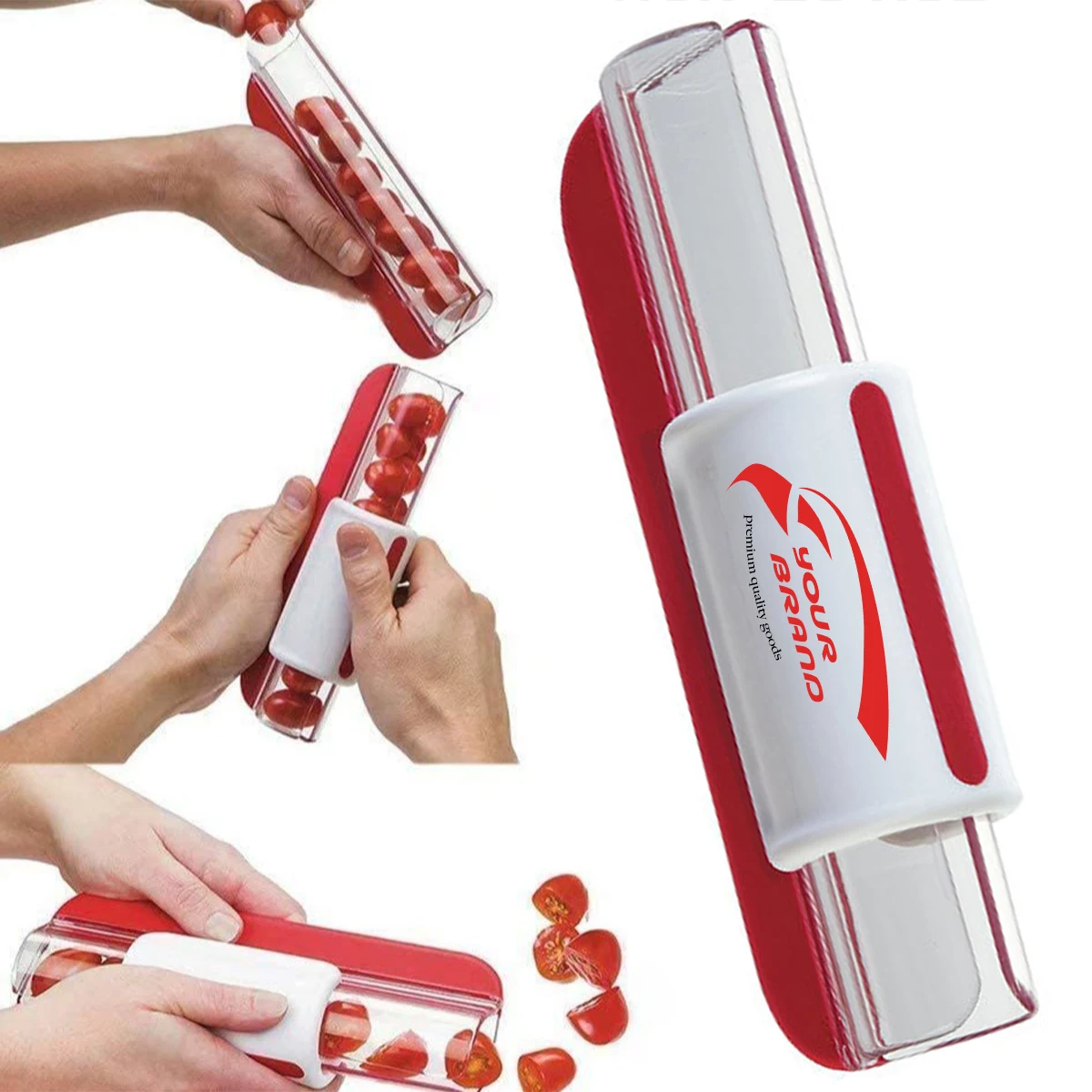 Quick Slice Fruit & Vegetable Cutter for Summer Salads 1