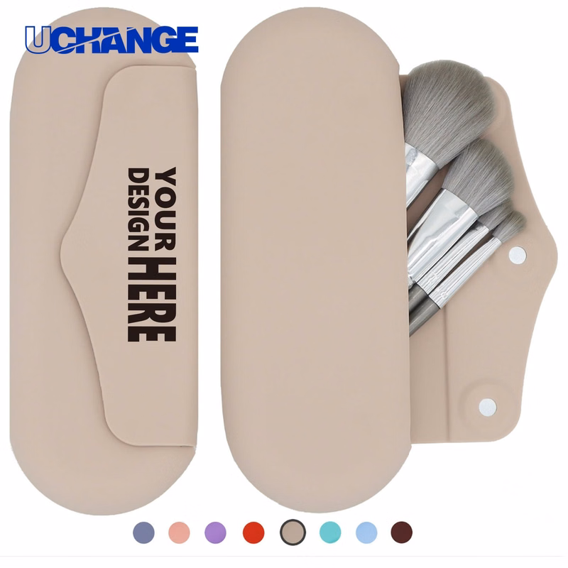 Travel Silicone Beauty Tools Organizer Case