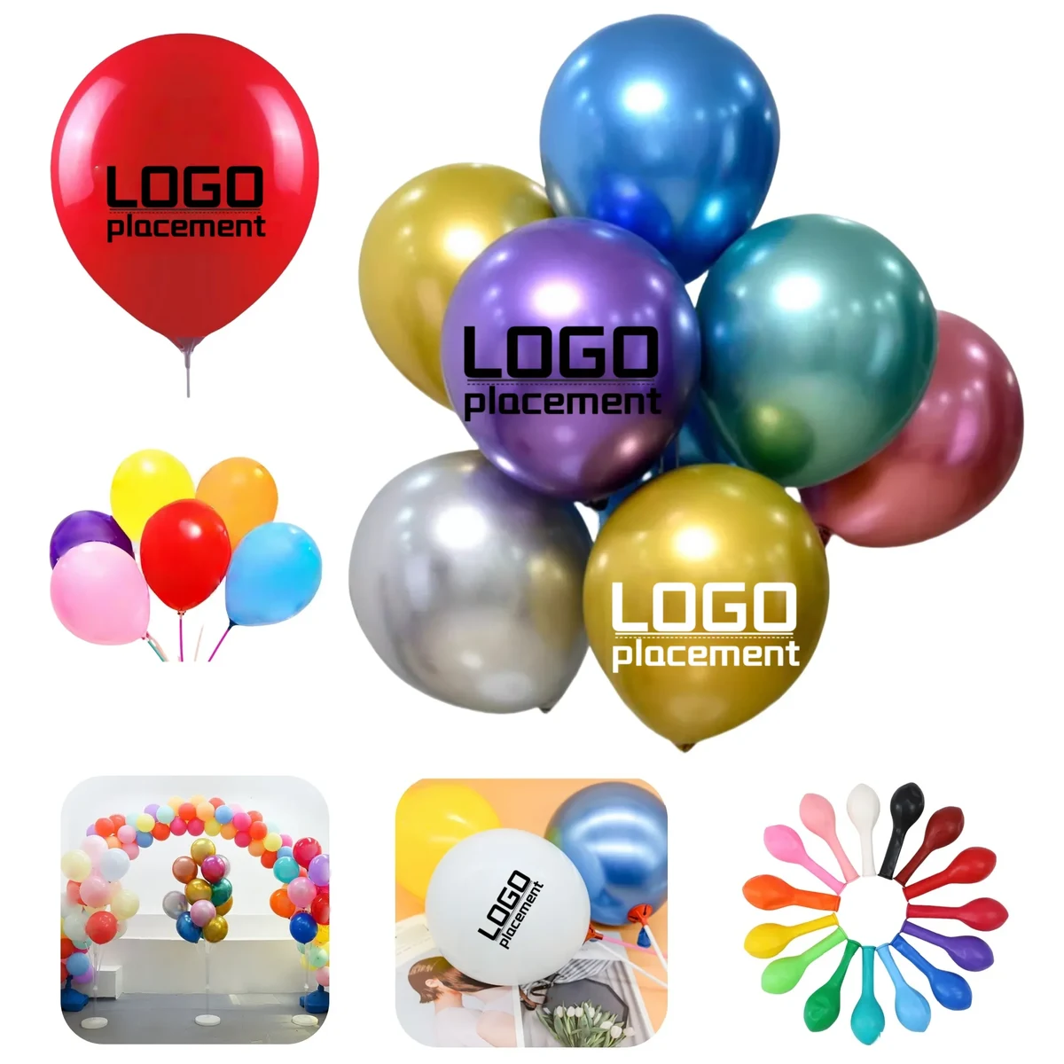 Advertising Promotional Latex Balloon Set" 1