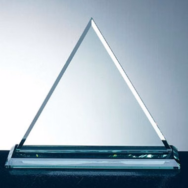 BEVELED TRIANGLE W/ SLANT EDGE BASE (L)