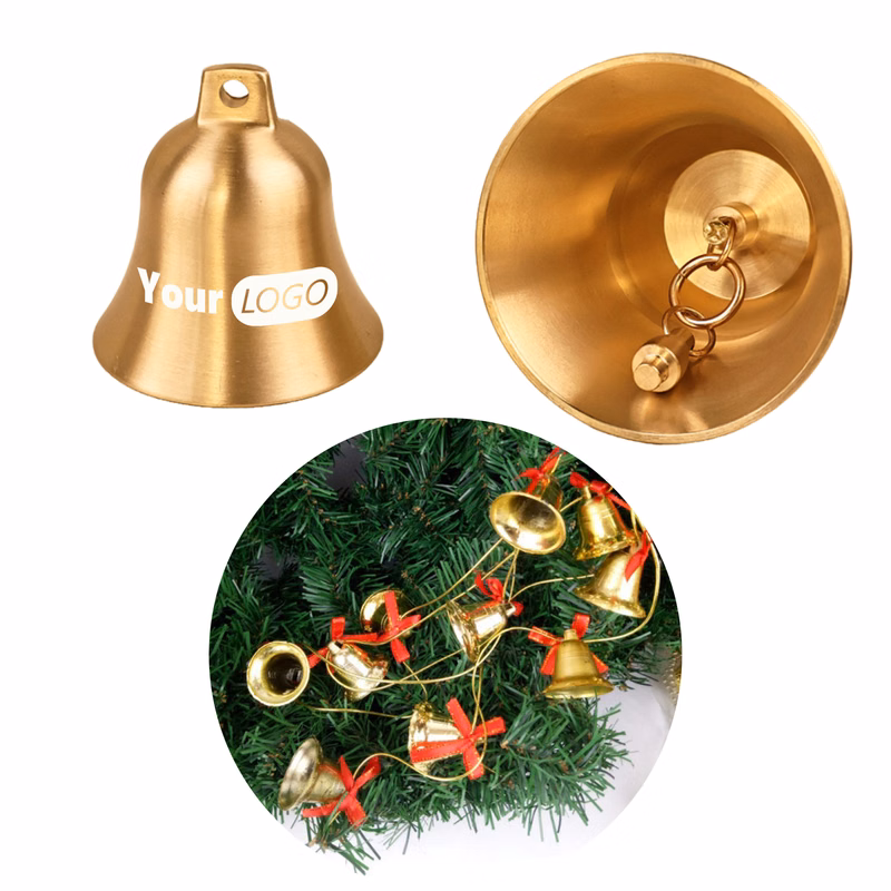 Holiday Brass Bell Ornament