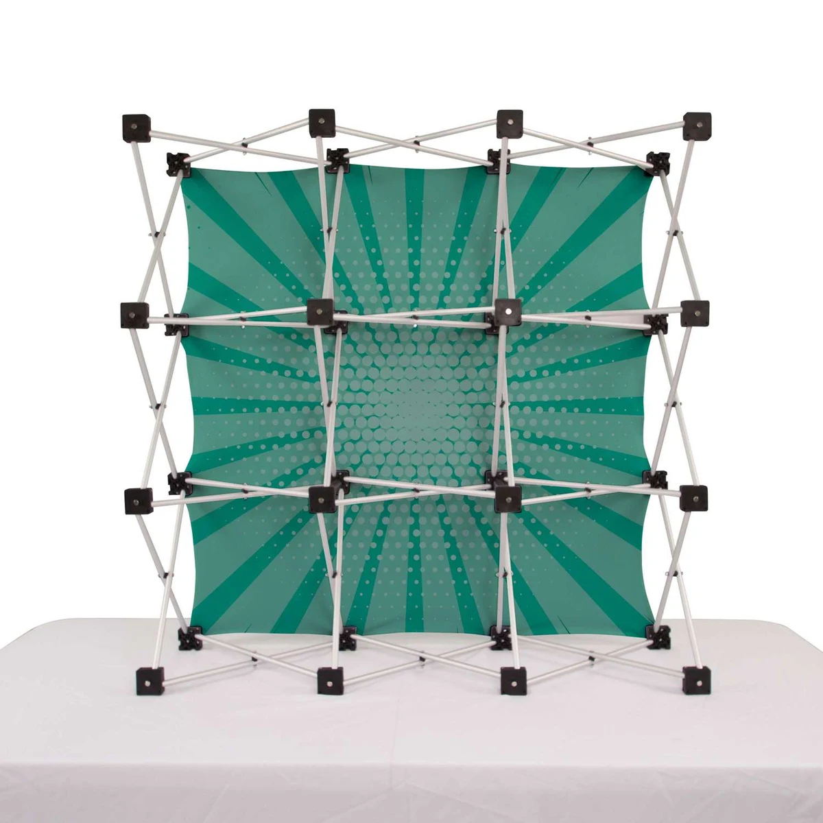 Micro GeoMetrix 9-Quad Back Wall Panel 1