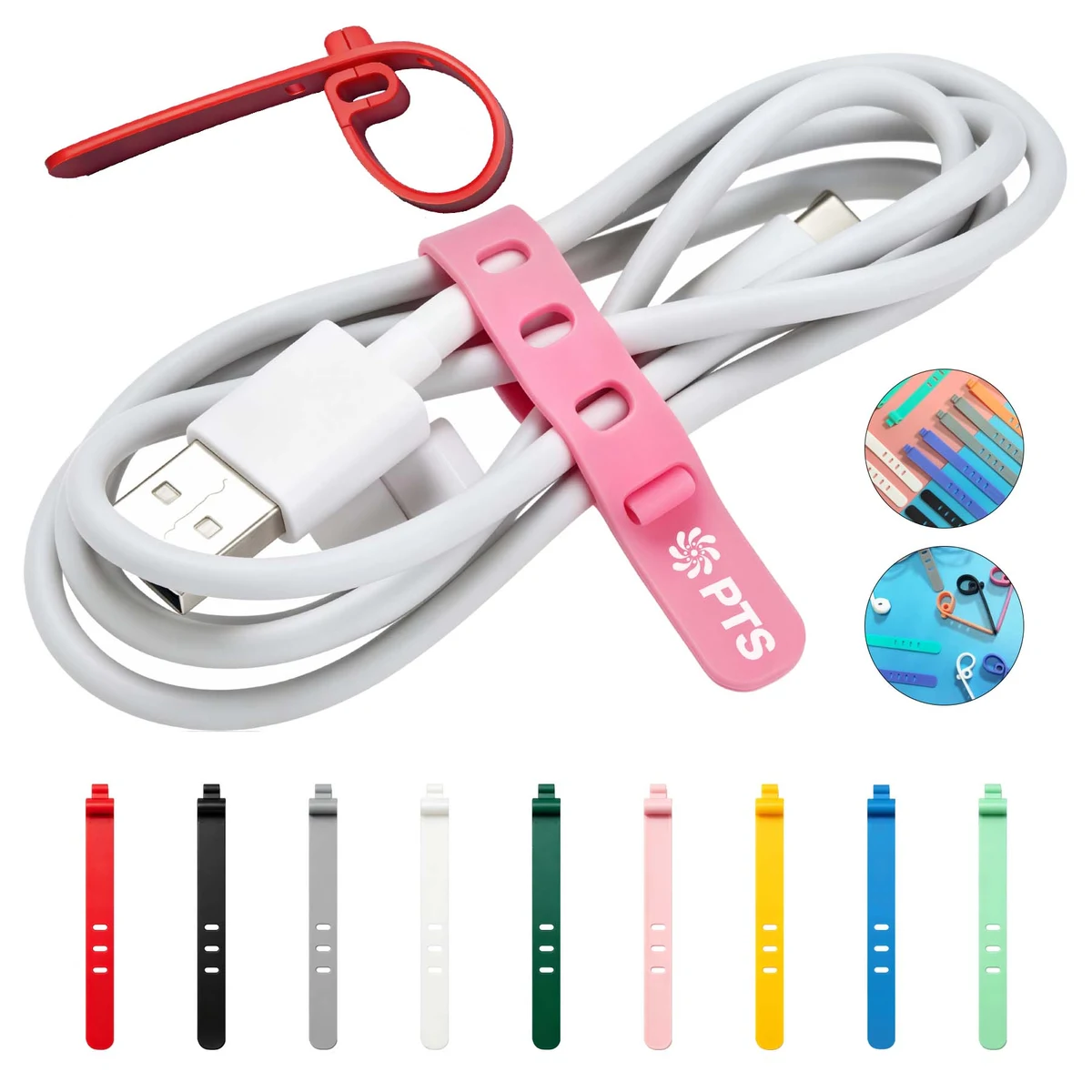 Silicone Cord Cable Organizer 1