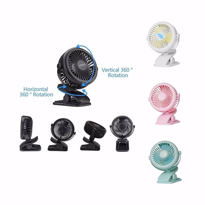 Clip-On Portable Mini USB Fan