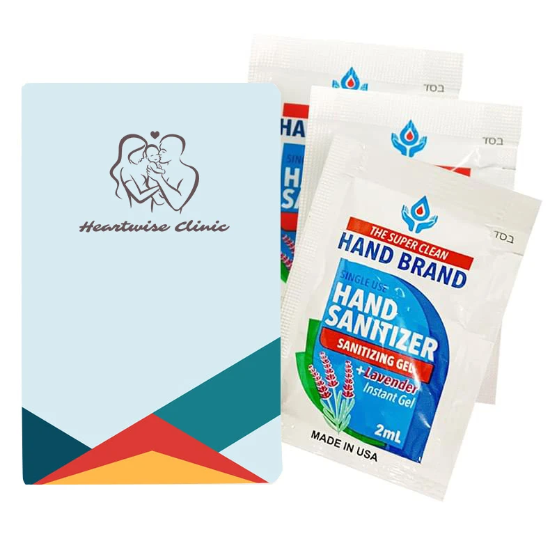 3-Pack Gel Sanitizers With Custom Pack 1