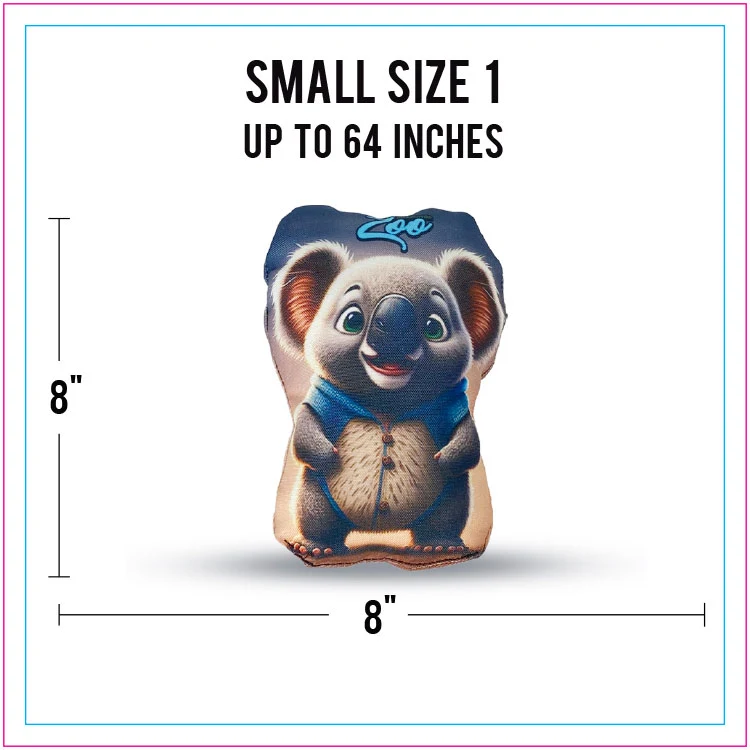 Small Size 1 Full Color Life-Like Pillow (Up to 64 square inches) 1