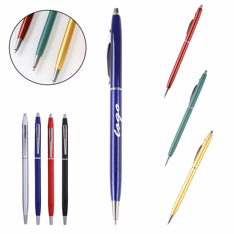 Twist Action Metal Custom Engraved Ballpoint Pen