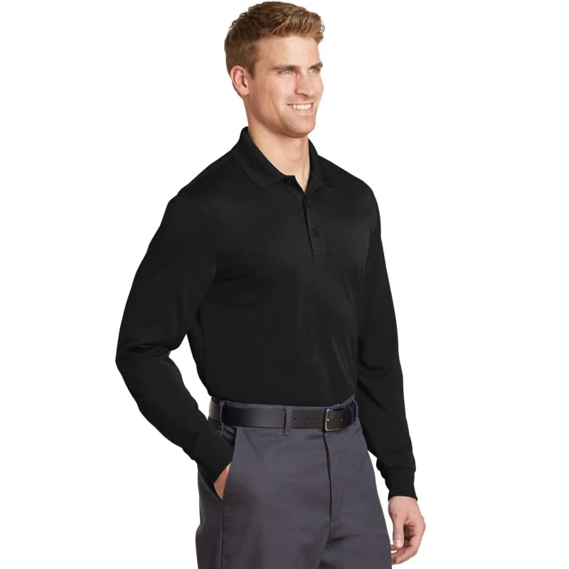 CornerStone Select Snag-Proof Long Sleeve Polo. 1