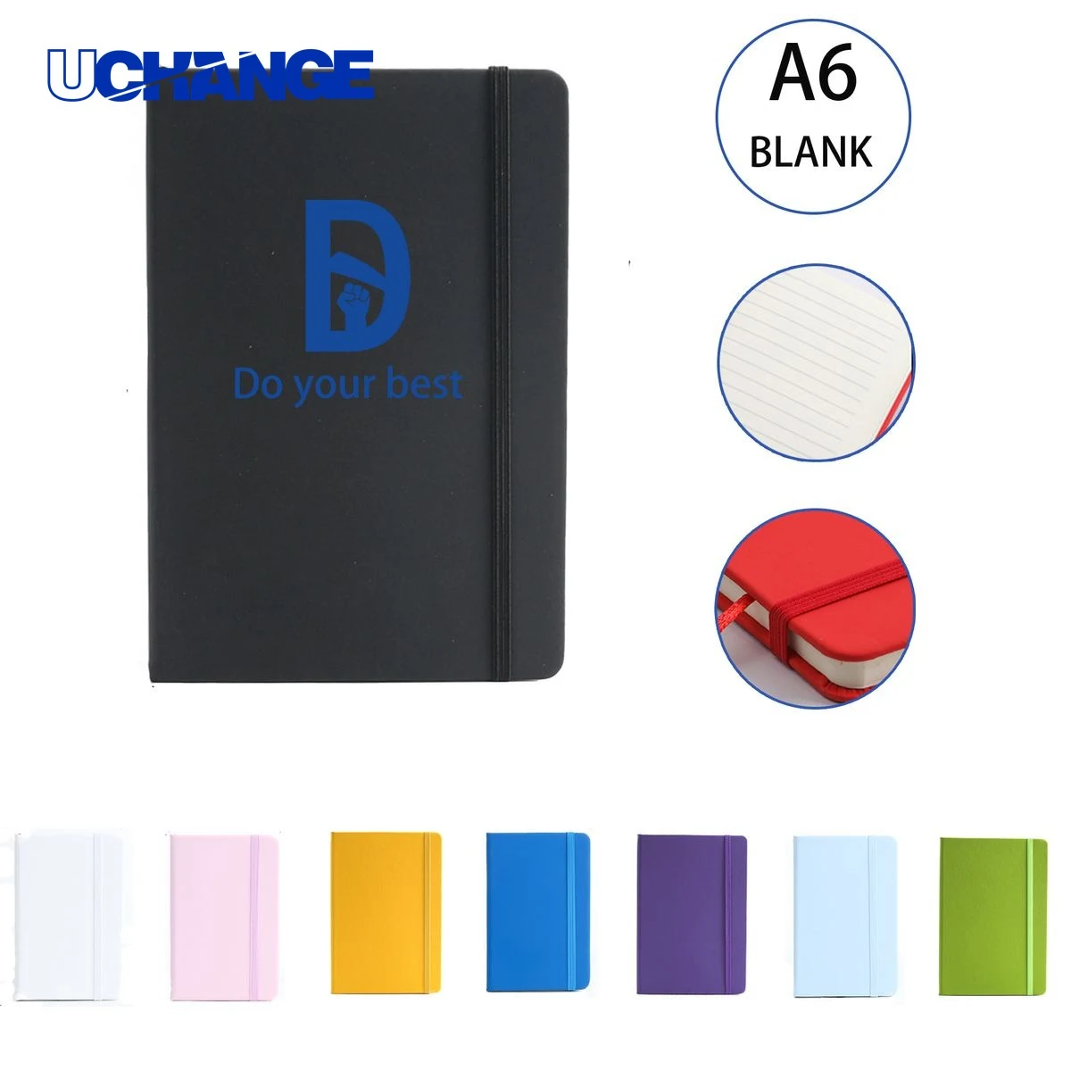 Pocket Notebook with Strap Closure 1