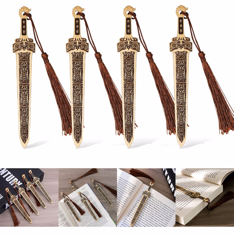 Handmade Natural Bamboo Bookmark