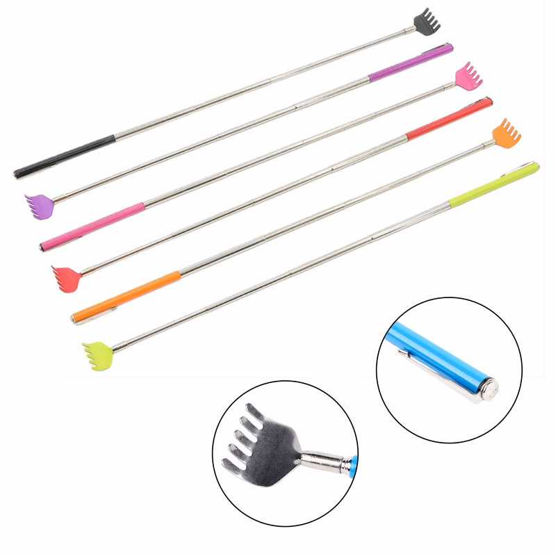 Extendable Back Scratcher Metal Telescoping Tool