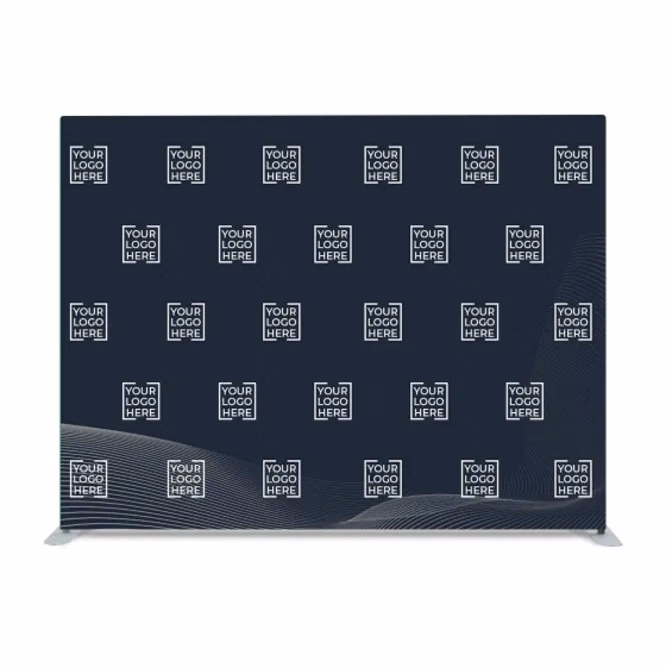Step and Repeat Straight Pillow Case Backdrop (10ft x 8ft)